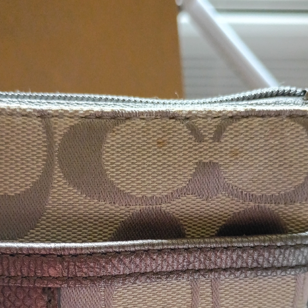 Coach Metallic Sutton Signature Crossbody - Picture 13 of 15